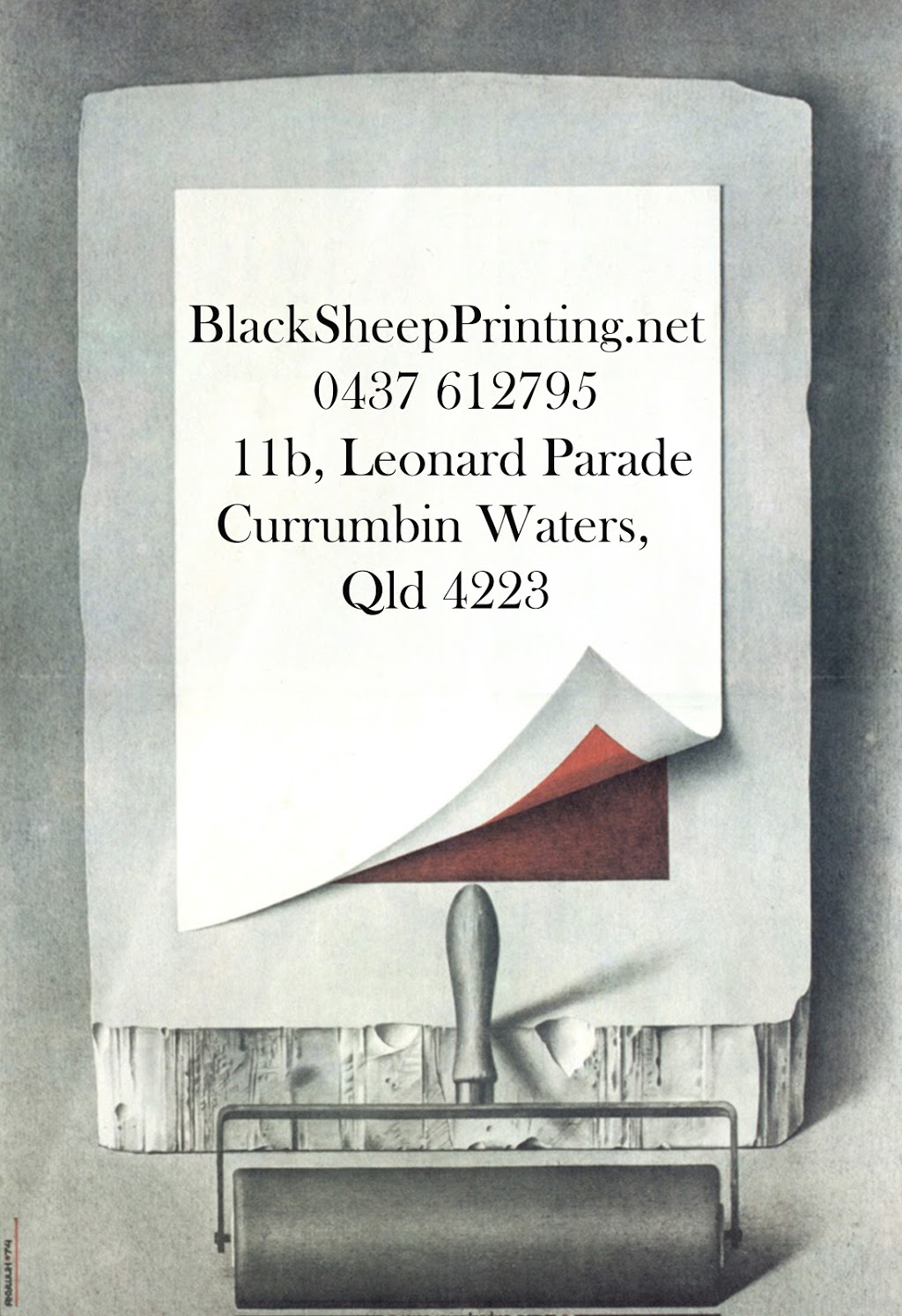 blacksheepprinting | 11 Leonard Parade, Currumbin Waters QLD 4223, Australia | Phone: 0437 612 795