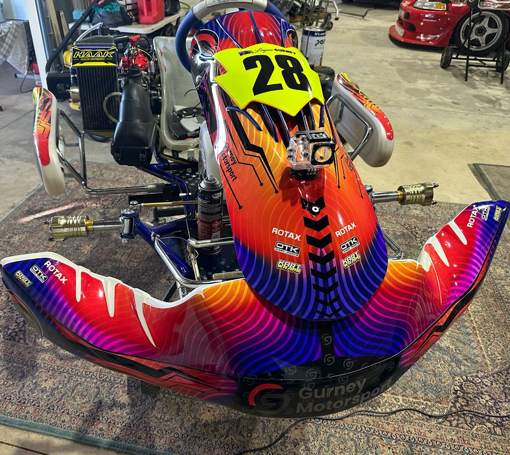 Kart Wraps - Greenrocks Graphics | 21 Cherry Tree Ln, Waitui NSW 2443, Australia | Phone: 0401 479 998