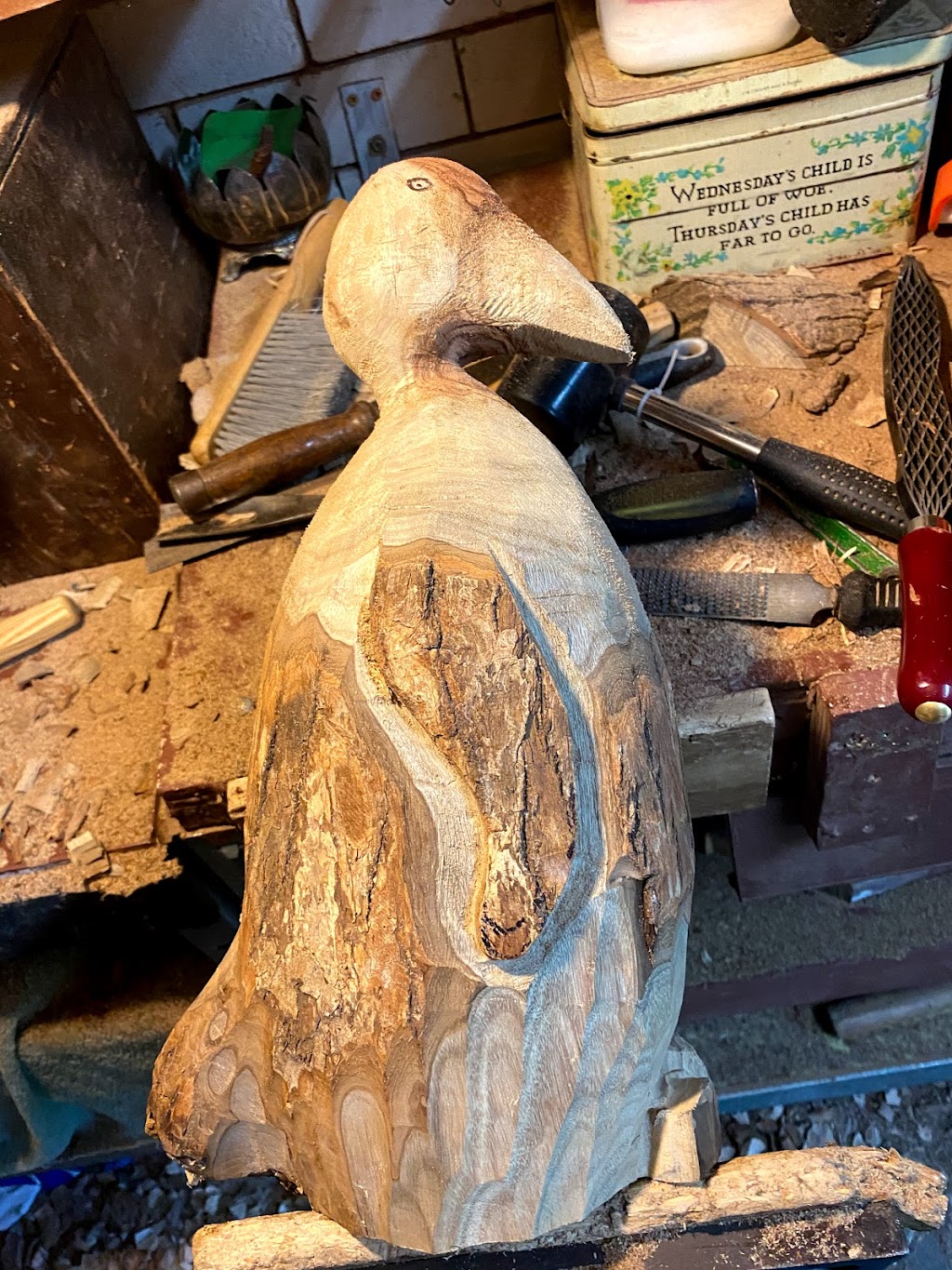Custom Made Australian Wood Sculpture | 17 Sundridge St, Taringa QLD 4068, Australia | Phone: 0418 100 415