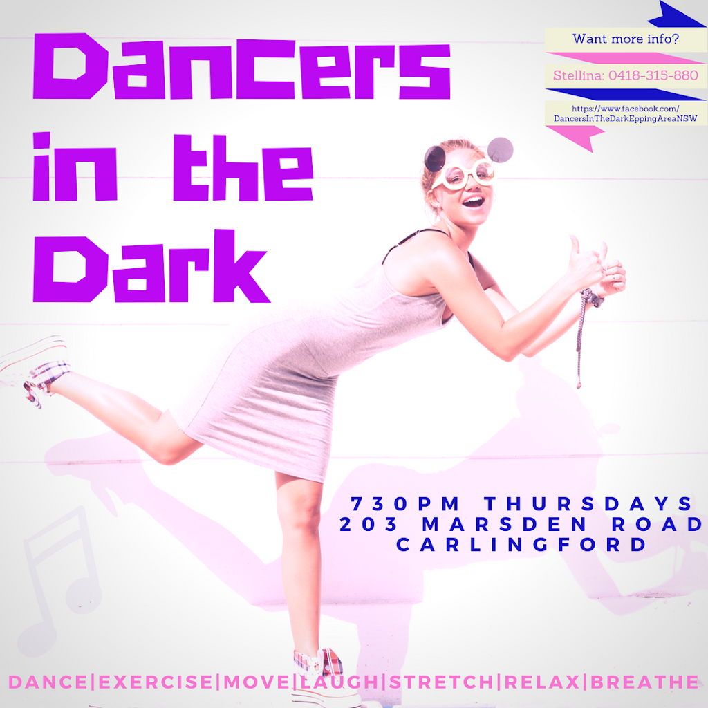 Dancers in the Dark | 203 Marsden Rd, Carlingford NSW 2118, Australia | Phone: 0418 315 880
