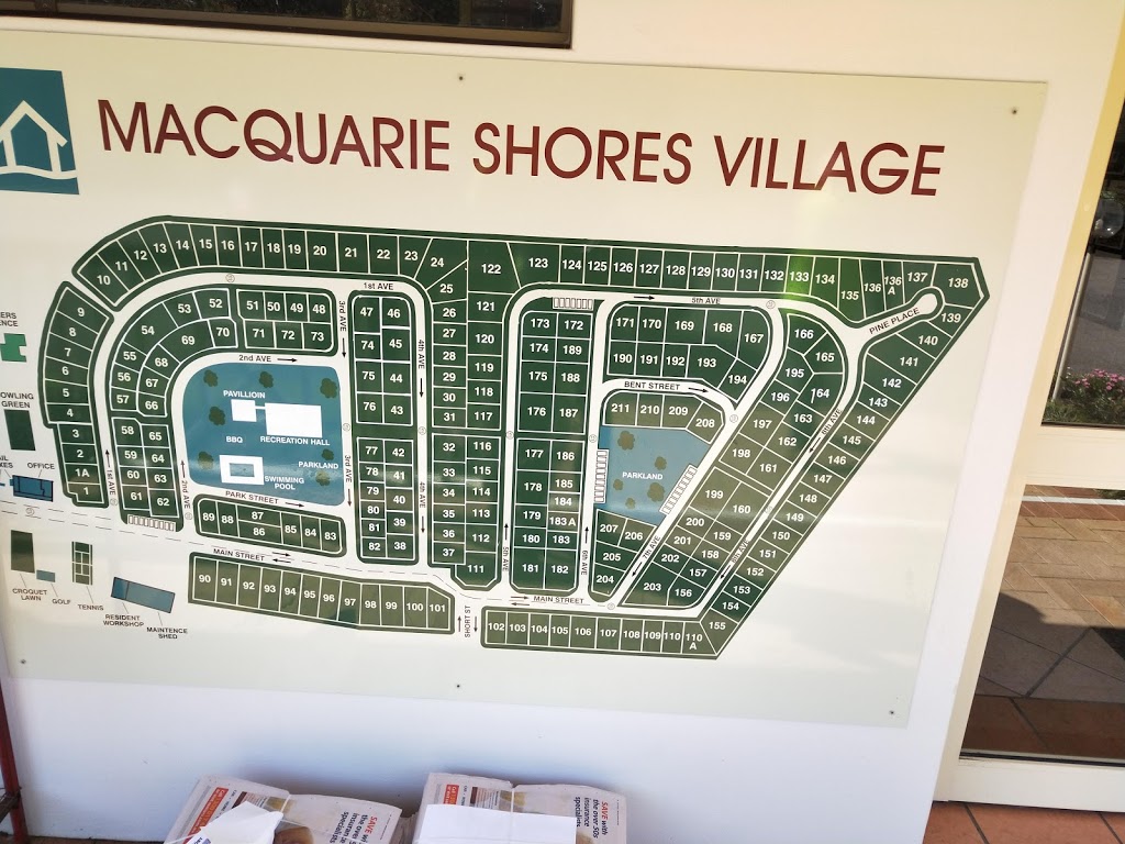 Macquarie Shores Home Village |  | 150 Tall Timbers Rd, Doyalson North NSW 2262, Australia | 0243588451 OR +61 2 4358 8451