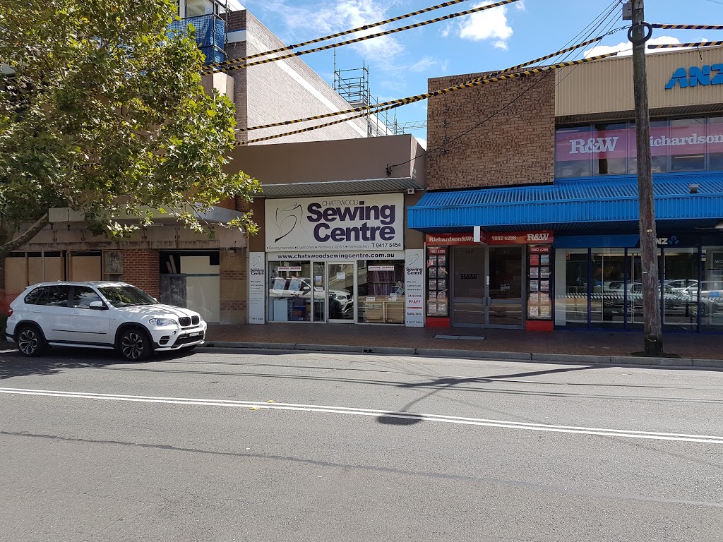 Chatswood Sewing Centre | home goods store | 151 Victoria Ave, Chatswood NSW 2067, Australia | 0294175454 OR +61 2 9417 5454