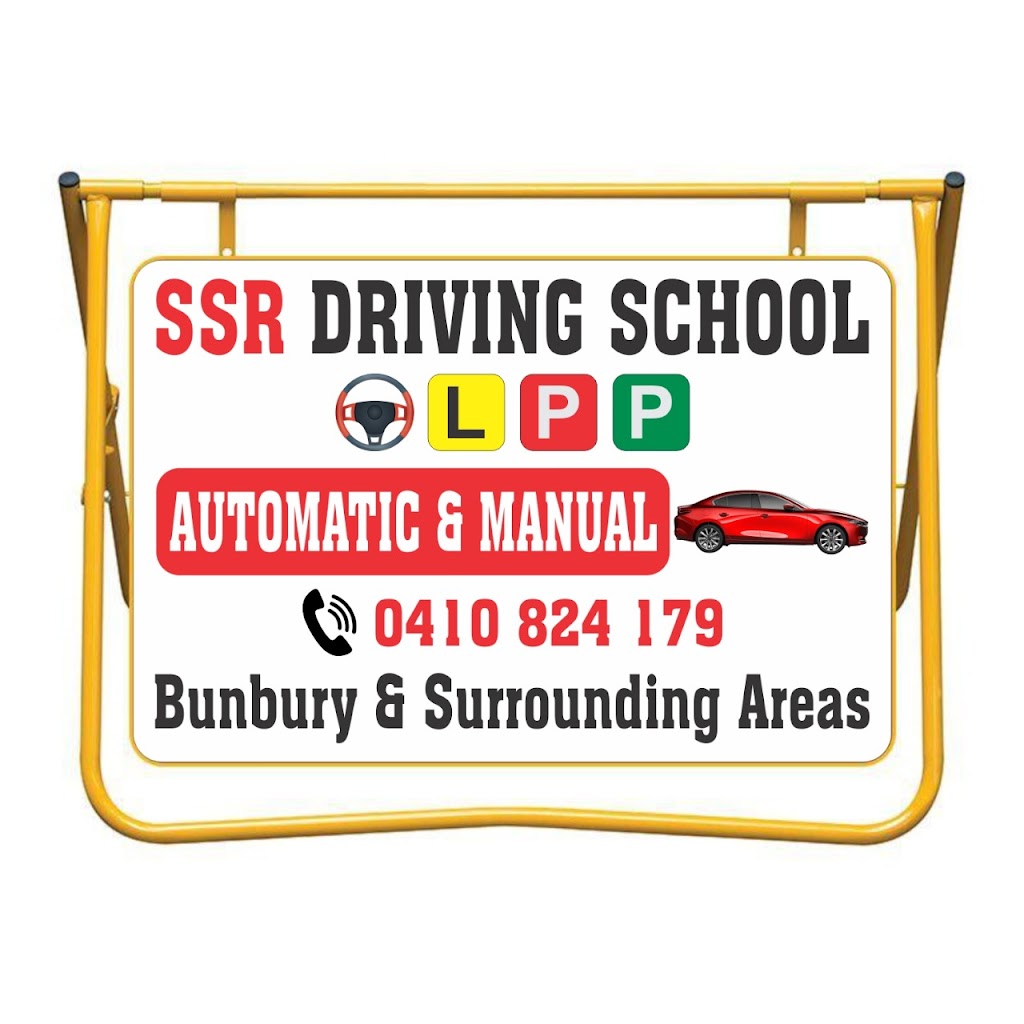 SSR DRIVING SCHOOL | 8 Preston St, East Bunbury WA 6230, Australia | Phone: 0410 824 179