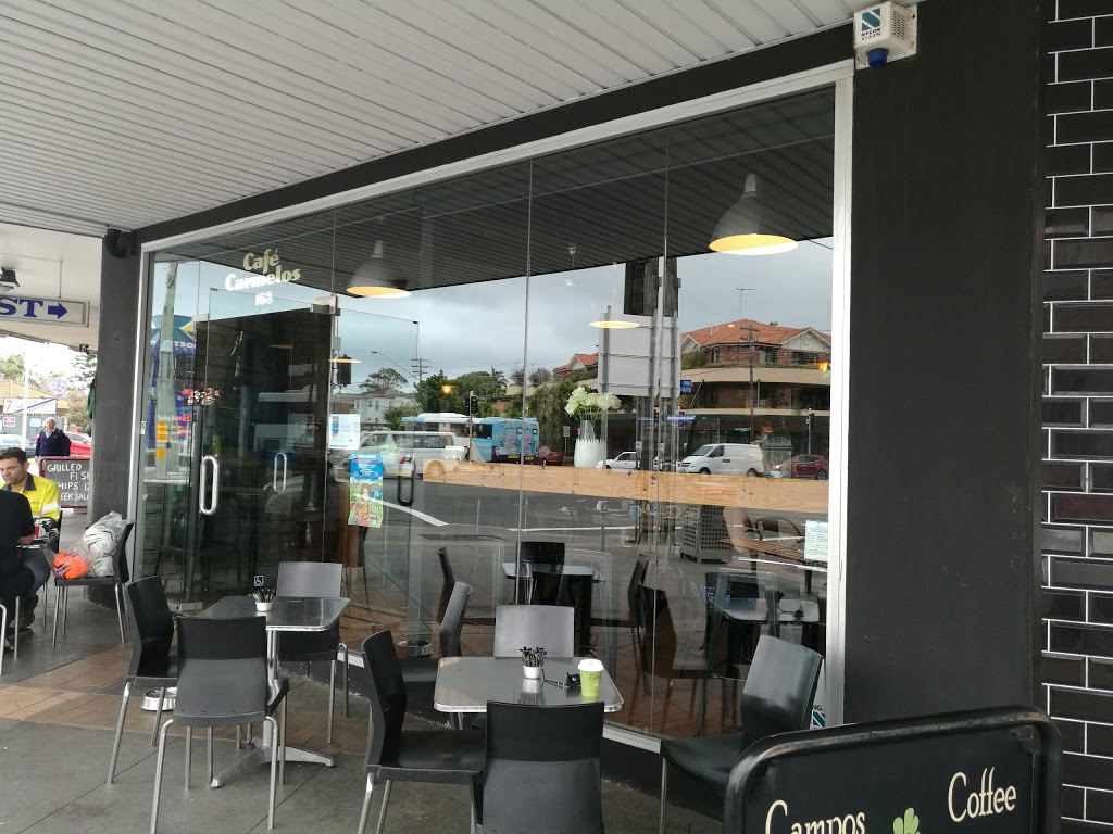 Cafe Carmelos Campos Coffee | cafe | 163 Perry St, Matraville NSW 2036, Australia | 0293111771 OR +61 2 9311 1771