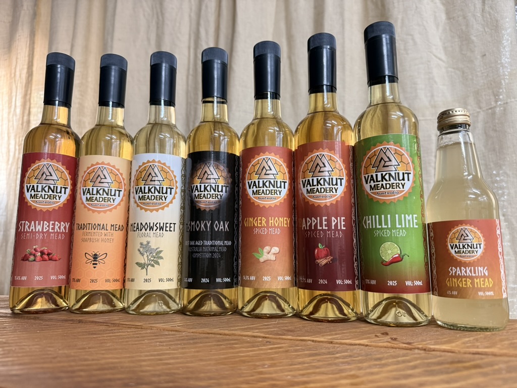 Valknut Meadery | 47 Orchard Rd, Crows Nest QLD 4355, Australia | Phone: 0412 219 640