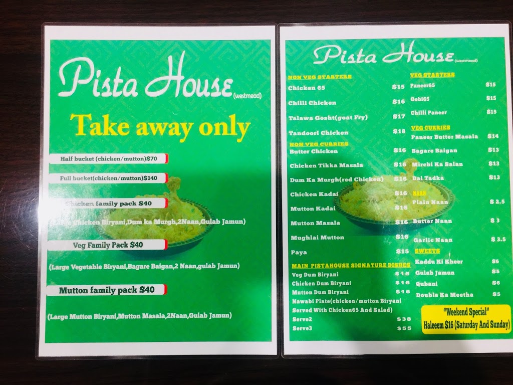 PISTA HOUSE Westmead | restaurant | shop 2/24-26 Railway Pde, Westmead NSW 2145, Australia | 0288409051 OR +61 2 8840 9051