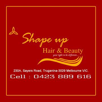 Shape Up Hair & Beauty Salon | hair care | 230A Sayers Rd, Truganina VIC 3029, Australia | 0423889616 OR +61 423 889 616