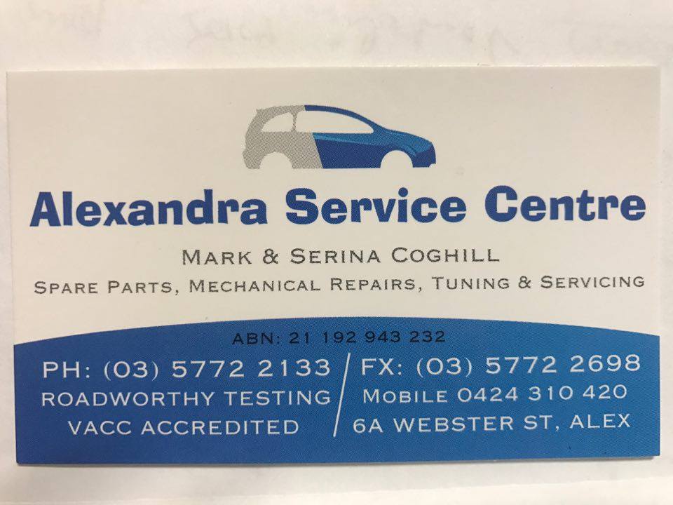 Alexandra Service Centre | car repair | 6 Webster St, Alexandra VIC 3714, Australia | 0357722133 OR +61 3 5772 2133