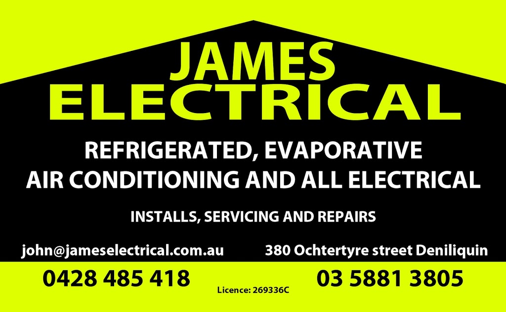 James Electrical | 2/380 Ochtertyre St, Deniliquin NSW 2710, Australia | Phone: 0428 485 418