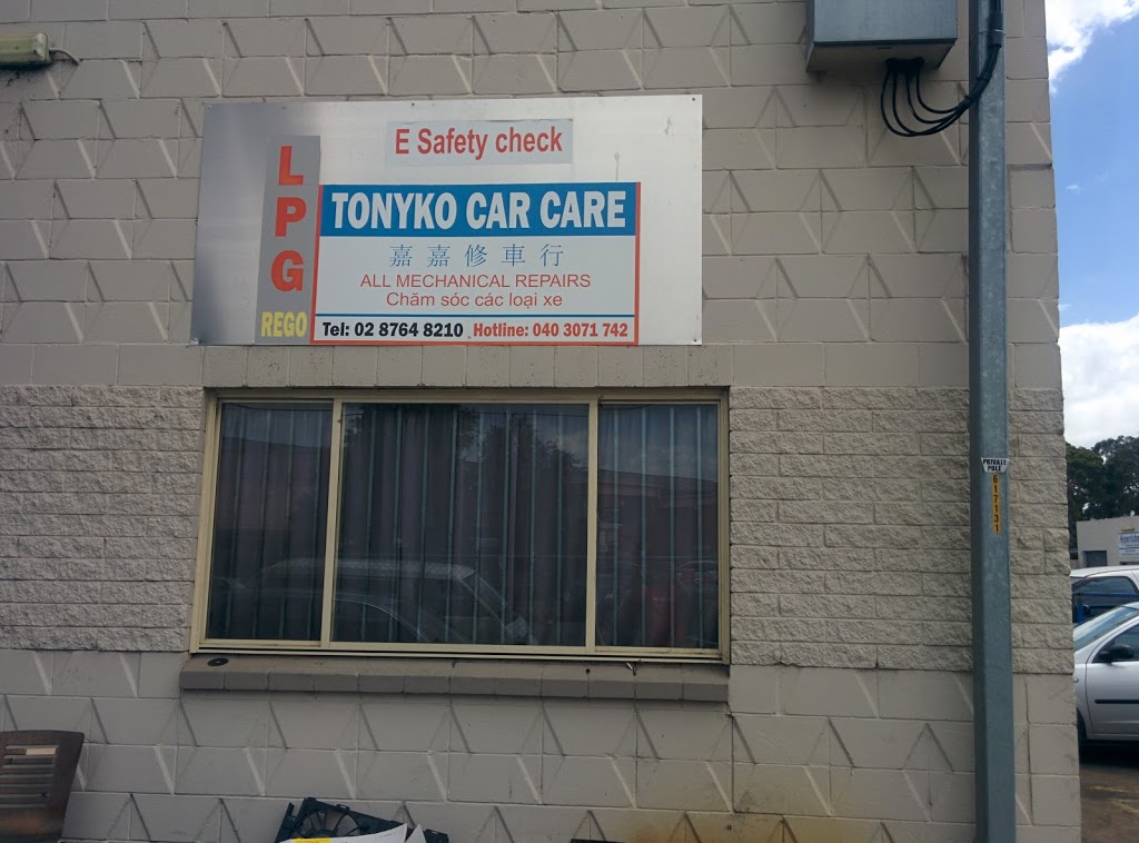 Tonyko Car Care | 1/48-50 Chadderton St, Cabramatta NSW 2166, Australia | Phone: 0403 071 742