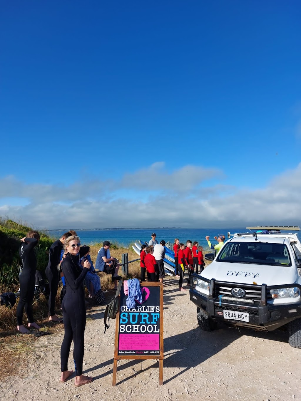 Charlies Surf School | Steve Woolston Rd, Mount Benson SA 5276, Australia | Phone: 0401 839 577