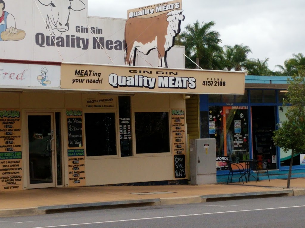 Gin Gin Quality Meats | store | 69A Mulgrave St, Gin Gin QLD 4671, Australia | 0741572108 OR +61 7 4157 2108