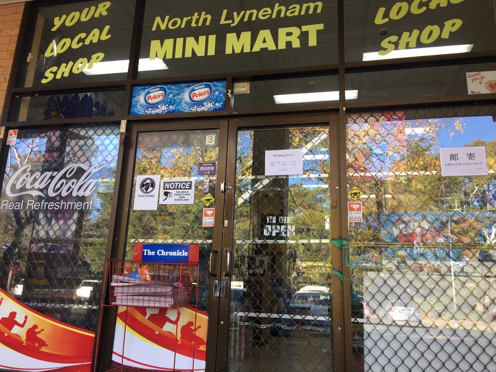 North Lyneham Mini Mart | supermarket | 3 Colville St, Lyneham ACT 2602, Australia | 0251050059 OR +61 2 5105 0059