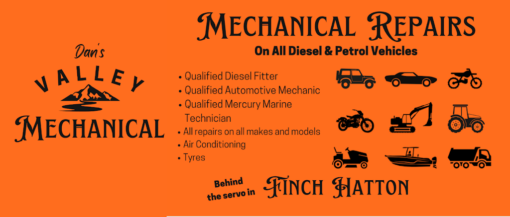 Dans Valley Mechanical Finch Hatton | car repair | 4856 Mackay Eungella Rd, Finch Hatton QLD 4756, Australia | 0478229709 OR +61 478 229 709