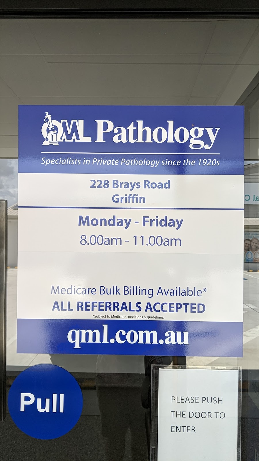 QML Pathology | doctor | Ground Griffin Medical Centre, 228, Brays Rd, Griffin QLD 4503, Australia | 0734917683 OR +61 7 3491 7683