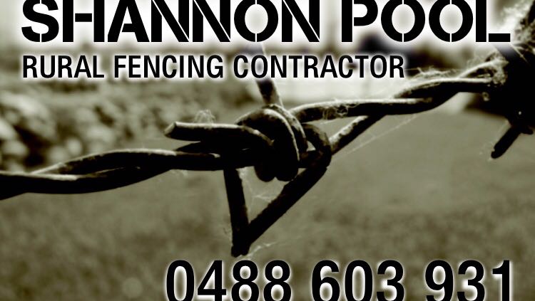 Shannon Pool Rural Fencing Contractor | Dip Bridge Rd, Invergordon VIC 3636, Australia | Phone: 0488 603 931