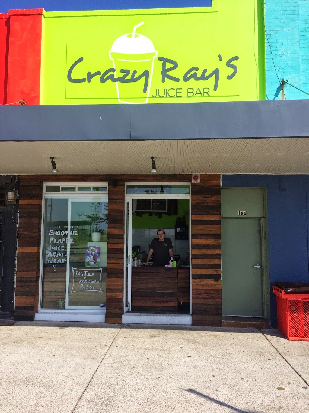 Crazy Rays Beverage Depot | cafe | 184 Marine Parade, Maroubra NSW 2035, Australia