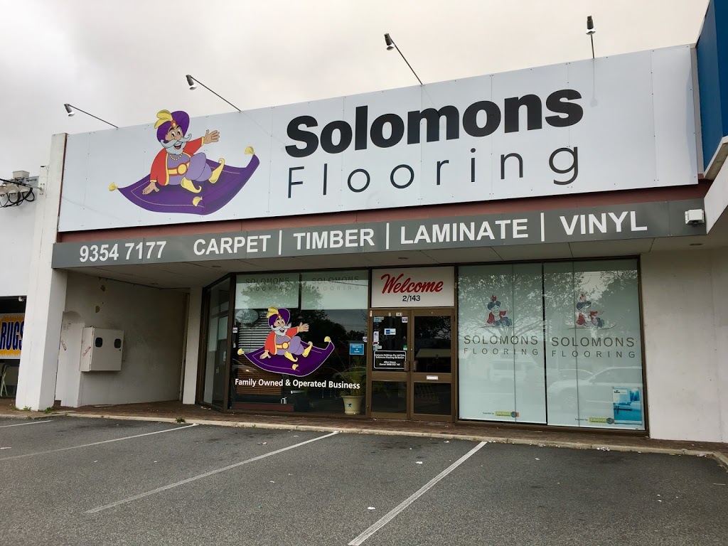 Solomons Flooring | home goods store | 2/143 High Rd, Willetton WA 6155, Australia | 0893547177 OR +61 8 9354 7177