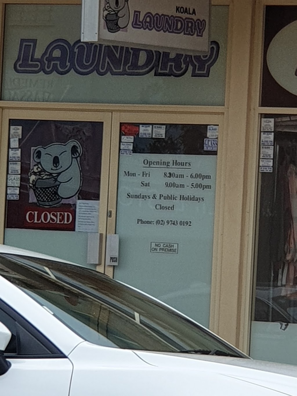 Koala Laundry | 249-251 Queen St, Concord West NSW 2138, Australia | Phone: (02) 9743 0192
