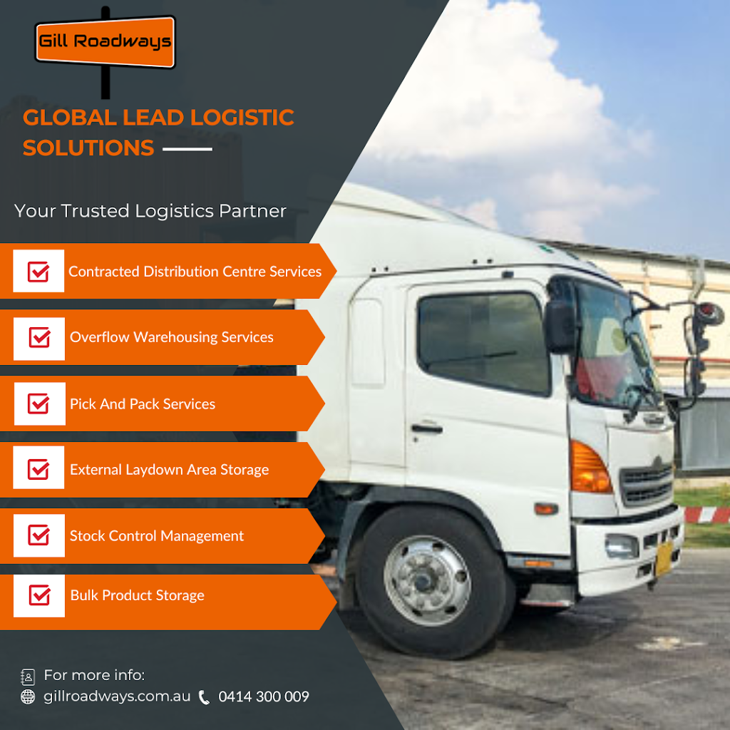 Gill Roadways - Logistic Company Sydney | 55 Lawson Rd, Badgerys Creek NSW 2555, Australia | Phone: 0414 300 009