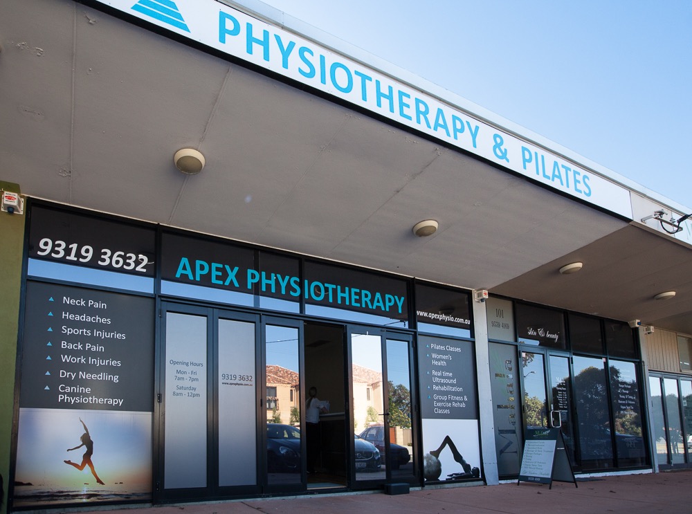 Apex Physiotherapy and Pilates Bicton | physiotherapist | 99/103 Harris St, Bicton WA 6157, Australia | 0893193632 OR +61 8 9319 3632