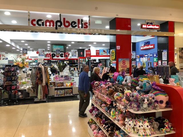 Campbells Newsagency | book store | 297 Diagonal Rd, Oaklands Park SA 5046, Australia | 0882966222 OR +61 8 8296 6222