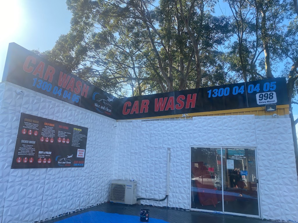 Nice and Clean Carwash | 998/1002 Botany Rd, Mascot NSW 2020, Australia | Phone: 1300 040 405