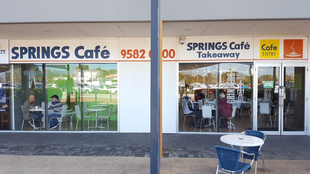 Springs Cafe, Meadow Springs, Mandurah | cafe | 25 Meadow Springs Dr, Meadow Springs WA 6210, Australia | 0895820800 OR +61 8 9582 0800