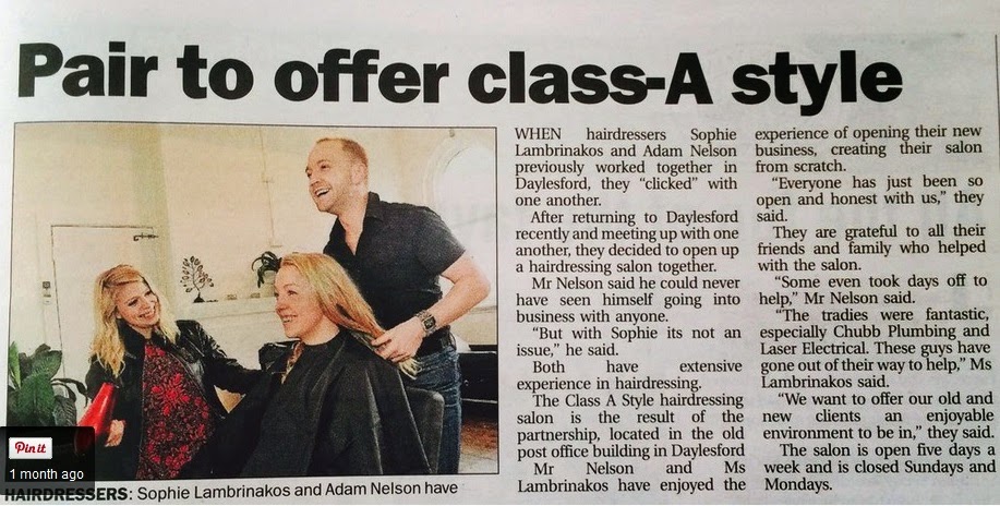 classAstyle | hair care | 86 Vincent St, Daylesford VIC 3460, Australia | 0353481130 OR +61 3 5348 1130