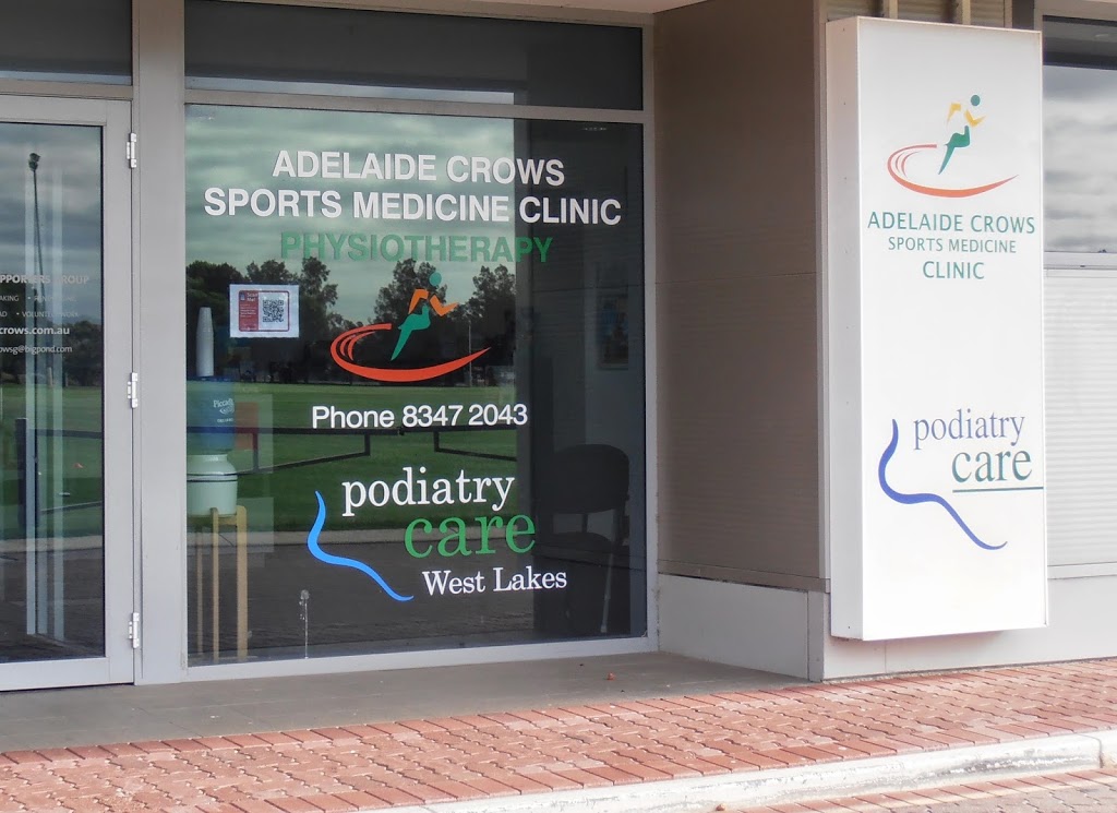Adelaide Crows Sports Medicine Clinic | Gate L, Brebner Dr, West Lakes SA 5021, Australia | Phone: (08) 8347 2043