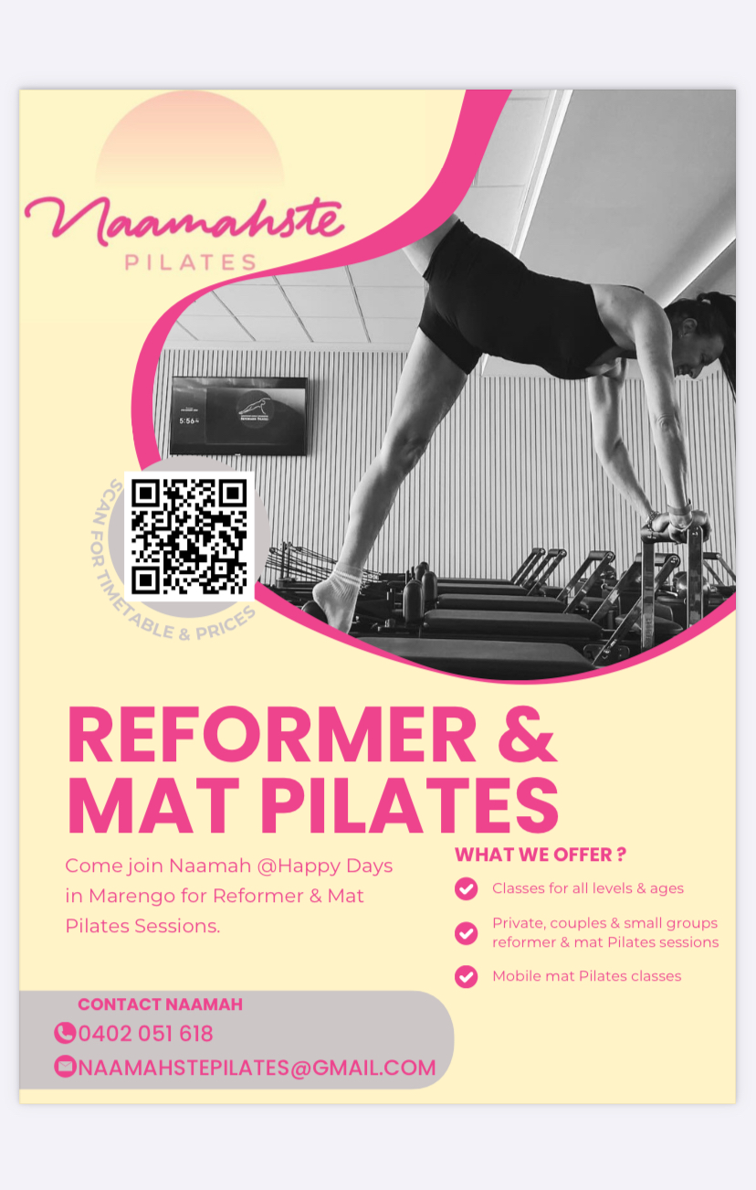 Naamahste Pilates | 9 Galbraith Way, Marengo VIC 3233, Australia | Phone: 0402 051 618