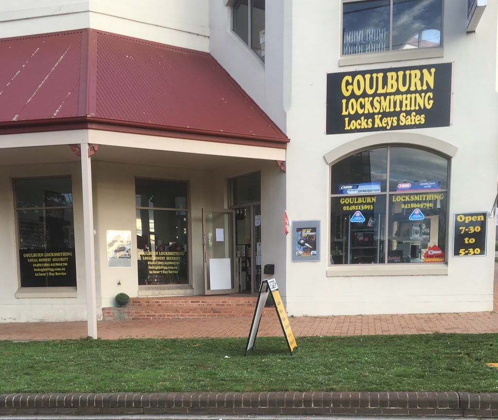Goulburn Locksmithing | locksmith | 158 Bourke St, Goulburn NSW 2580, Australia | 0248213893 OR +61 2 4821 3893
