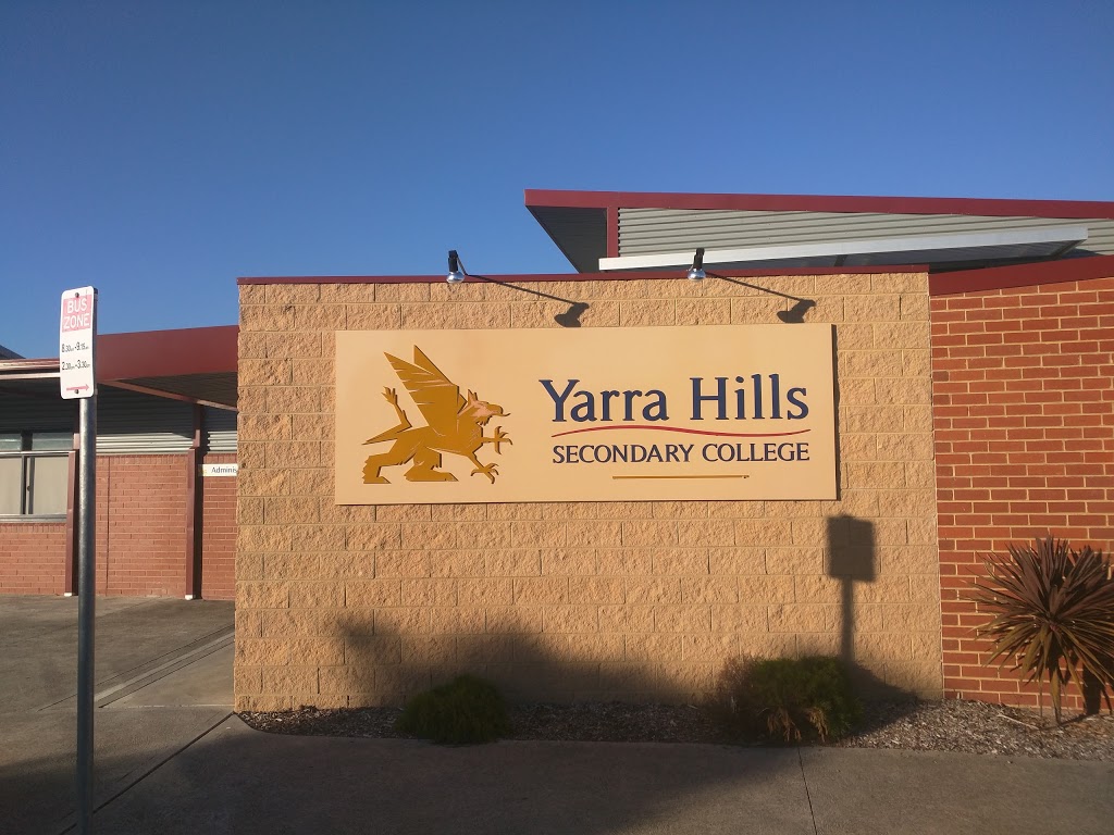 Yarra Hills Secondary College | university | 16 Reay Rd, Mooroolbark VIC 3138, Australia | 0398398800 OR +61 3 9839 8800