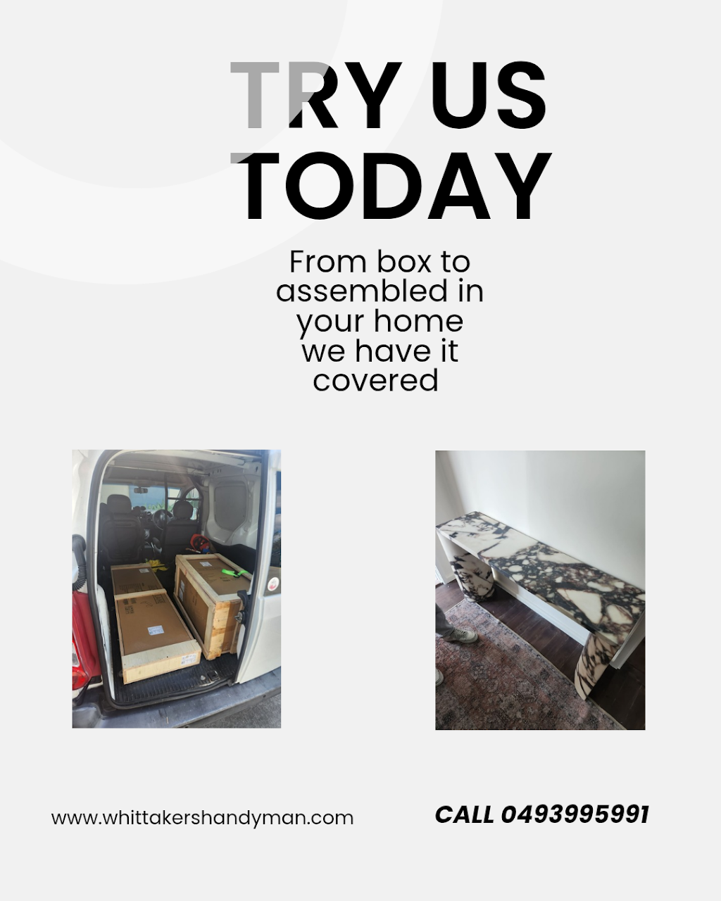 Whittakers Handyman | 3 Muscio St, Colyton NSW 2760, Australia | Phone: 0493 995 991
