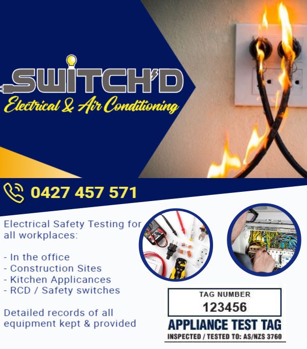 SwitchD Electrical & Air-Conditioning | electrician | 97B Chinchilla St, Chinchilla QLD 4413, Australia | 0427457571 OR +61 427 457 571