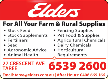 Elders Rural Supplies | store | 27 Crescent Ave, Taree NSW 2430, Australia | 0265522111 OR +61 2 6552 2111
