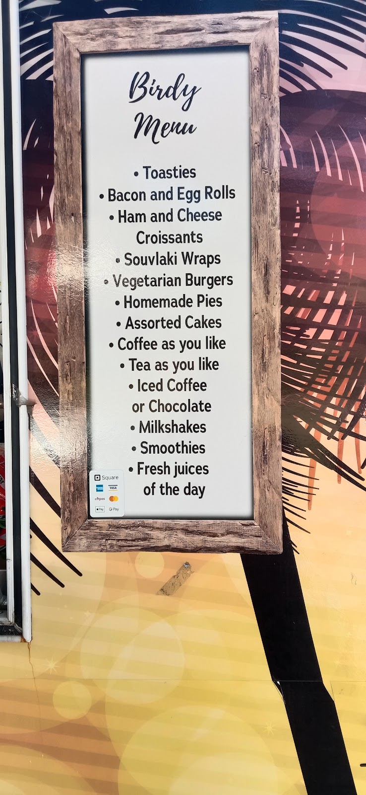 Birdy Cafe | 1 Scenic Dr, Budgewoi NSW 2262, Australia | Phone: 0407 315 062