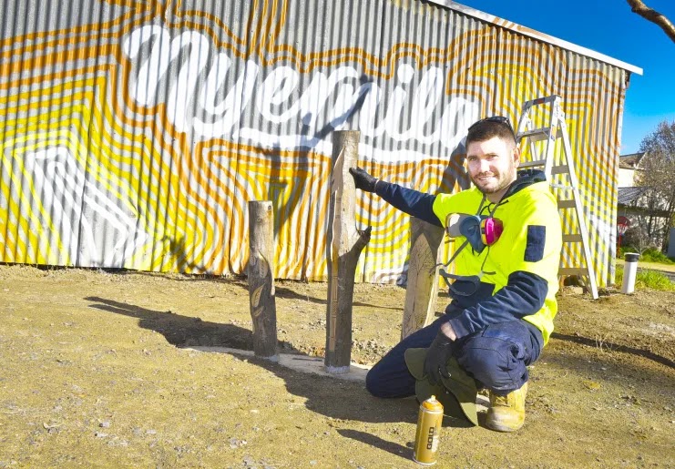 Nyernila First Peoples Art Trail Pieces | John Curtin Dr, Charlton VIC 3525, Australia | Phone: 0475 759 456