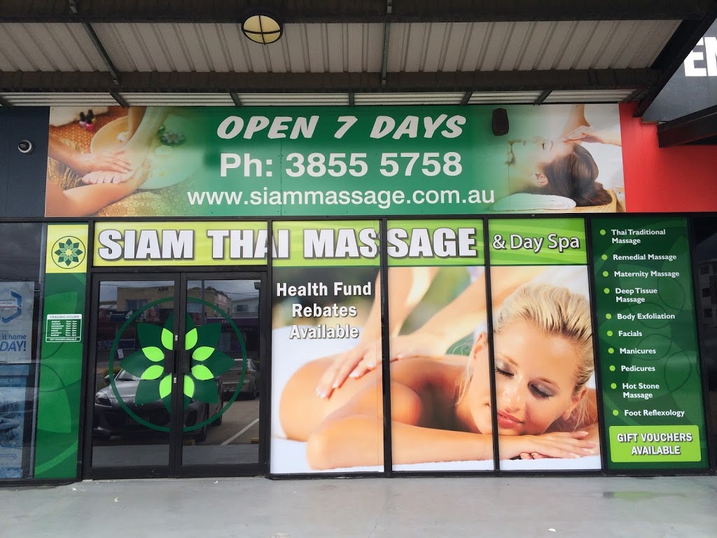 Siam Thai Massage & Day Spa | spa | 2/467 S Pine Rd, Everton Park QLD 4053, Australia | 0738555758 OR +61 7 3855 5758
