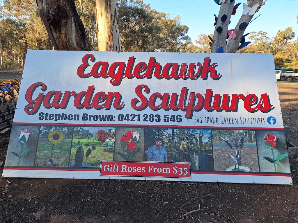 Eaglehawk Garden Sculptures | 64 Lethebys Rd, Sailors Gully VIC 3556, Australia | Phone: 0421 283 546