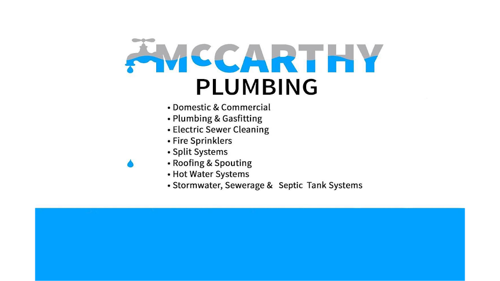 McCarthy Plumbing | 34 McAdam St, Maffra VIC 3860, Australia | Phone: (03) 5147 1580