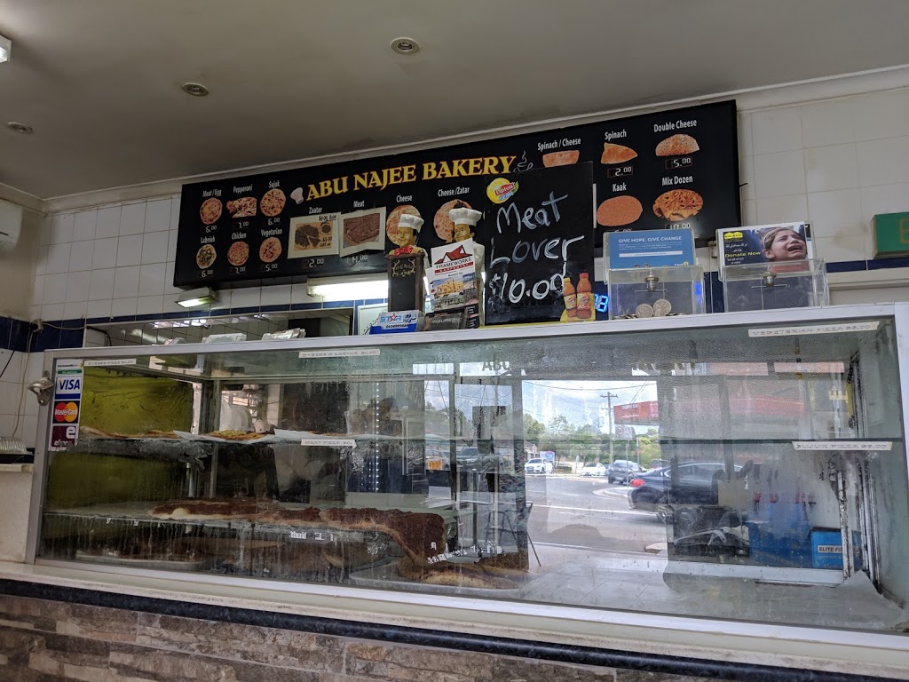 Abu Najee Bakery | bakery | 187 The Boulevarde, Fairfield Heights NSW 2165, Australia | 0297550688 OR +61 2 9755 0688