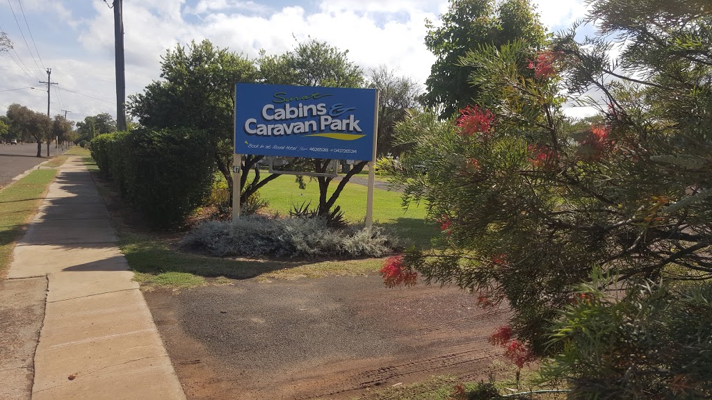 Surat Cabins and Caravan Park | rv park | 47 Burrowes St, Surat QLD 4417, Australia | 0746265218 OR +61 7 4626 5218