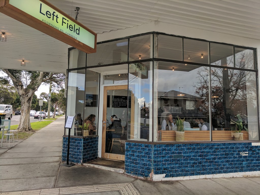 Left Field | cafe | 358 Koornang Rd, Carnegie VIC 3163, Australia | 0395782043 OR +61 3 9578 2043