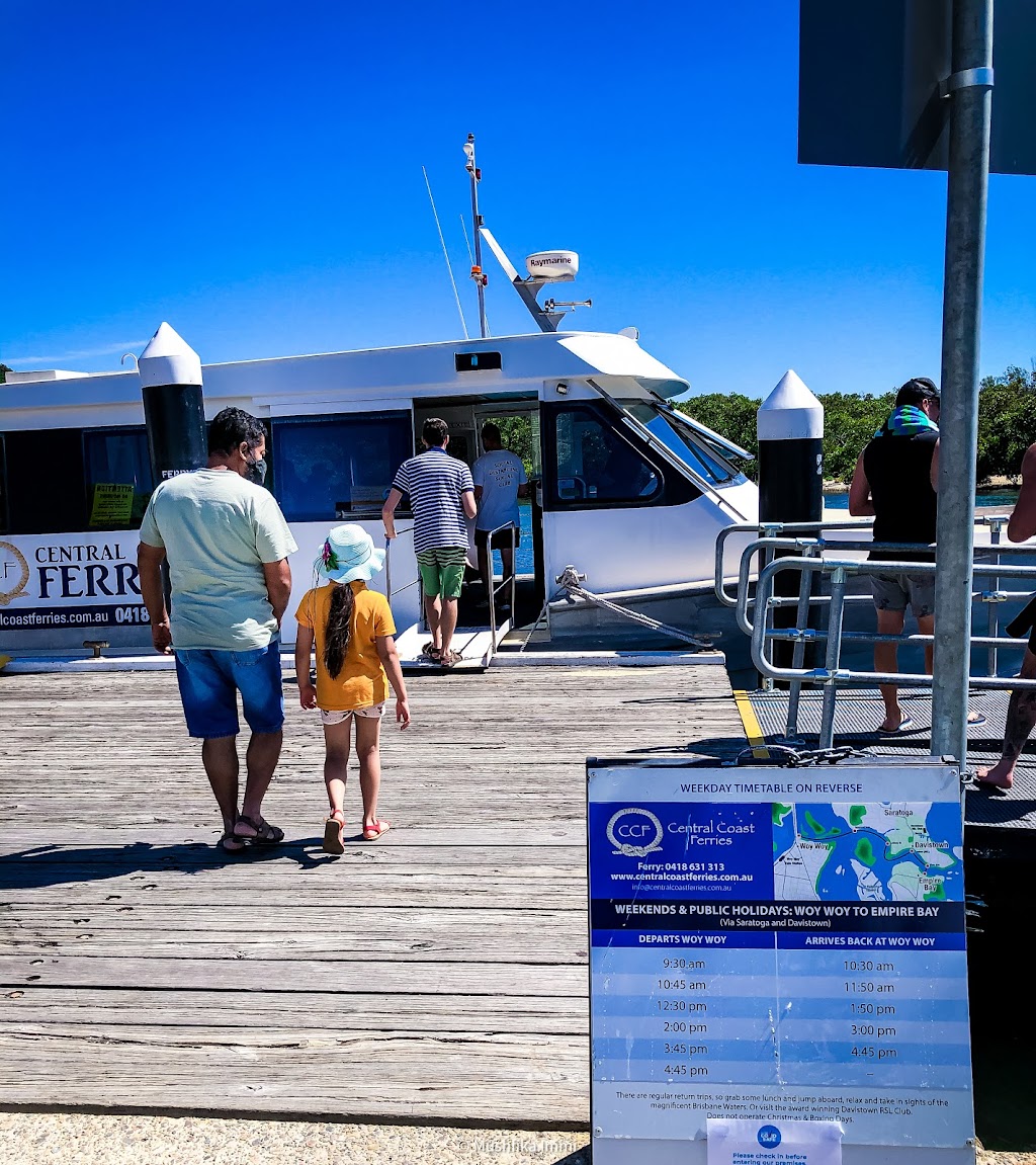 Central Coast Ferries |  | Post Office Box 5048, 2/2 Kendall Rd, Empire Bay NSW 2257, Australia | 0418631313 OR +61 418 631 313