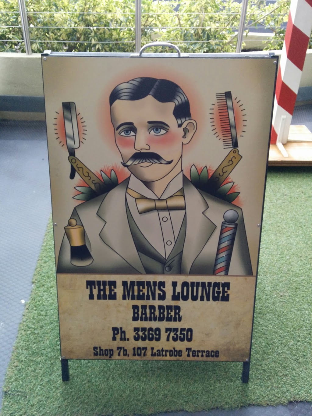 The Mens Lounge Barber | hair care | 7b/107 Latrobe Terrace, Brisbane City QLD 4064, Australia | 0733697350 OR +61 7 3369 7350