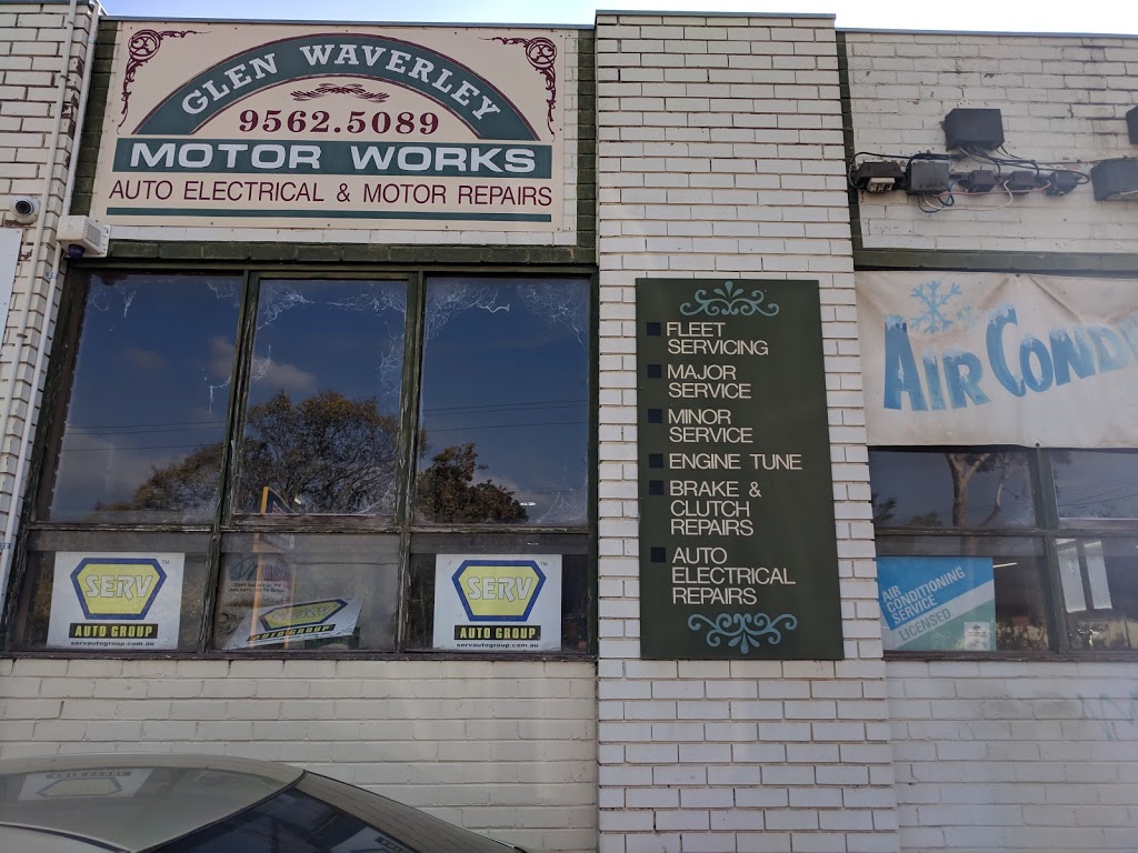 Glen Waverley Motor Works | car repair | 43 Myrtle St, Glen Waverley VIC 3150, Australia | 0395625500 OR +61 3 9562 5500