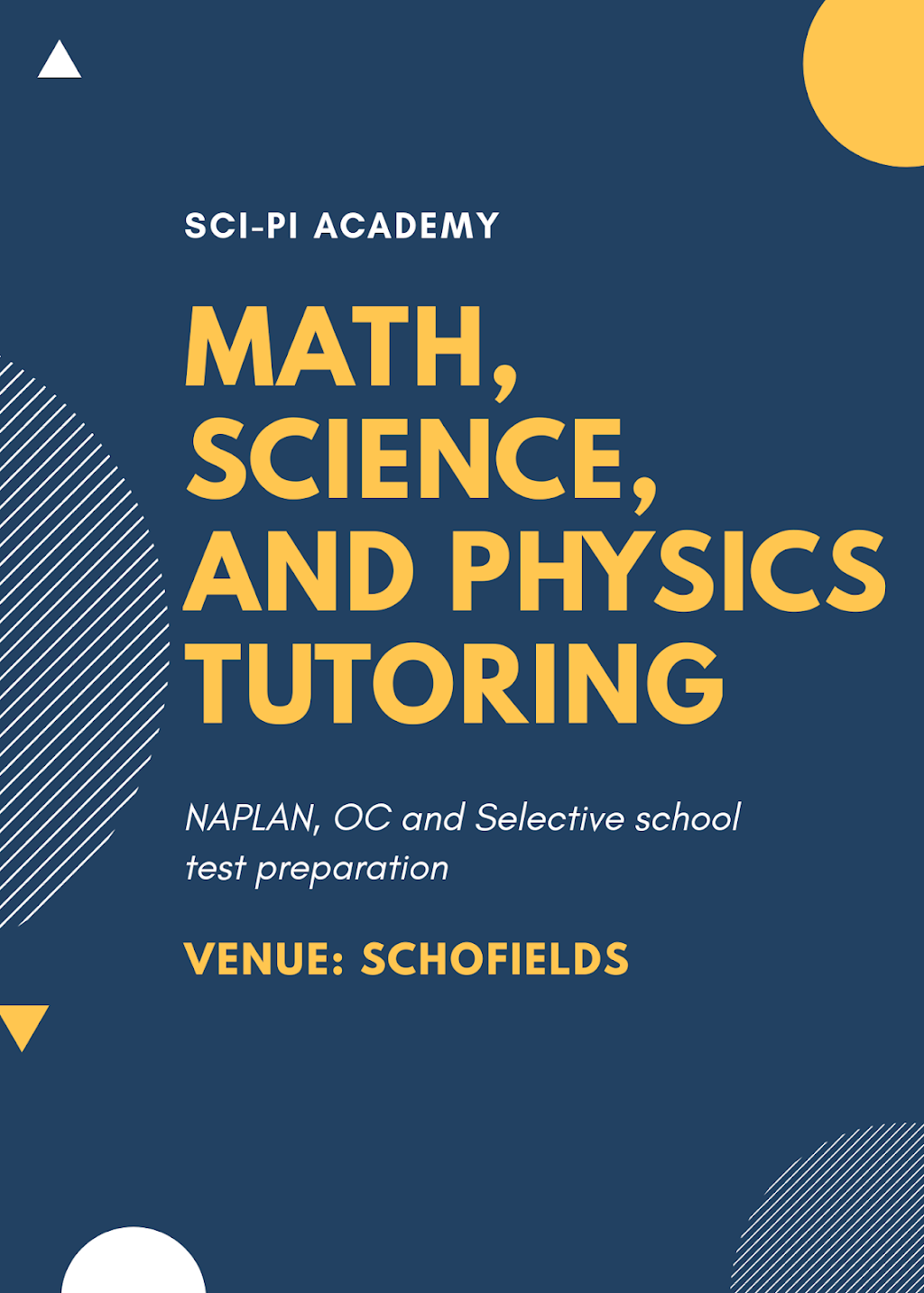 Sci-Pi Academy (Tutor) | Ludhiana Glade, Schofields NSW 2762, Australia | Phone: 0468 363 209