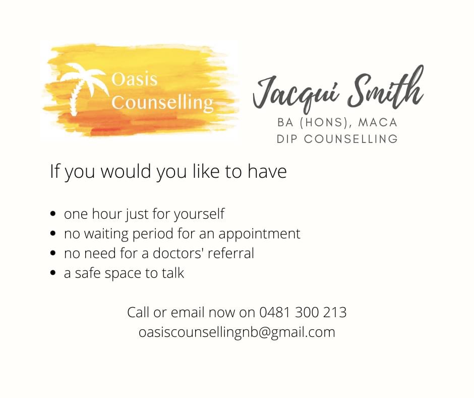 Oasis Counselling Northern Beaches | health | 9 Ashworth Ave, Belrose NSW 2085, Australia | 0481300213 OR +61 481 300 213