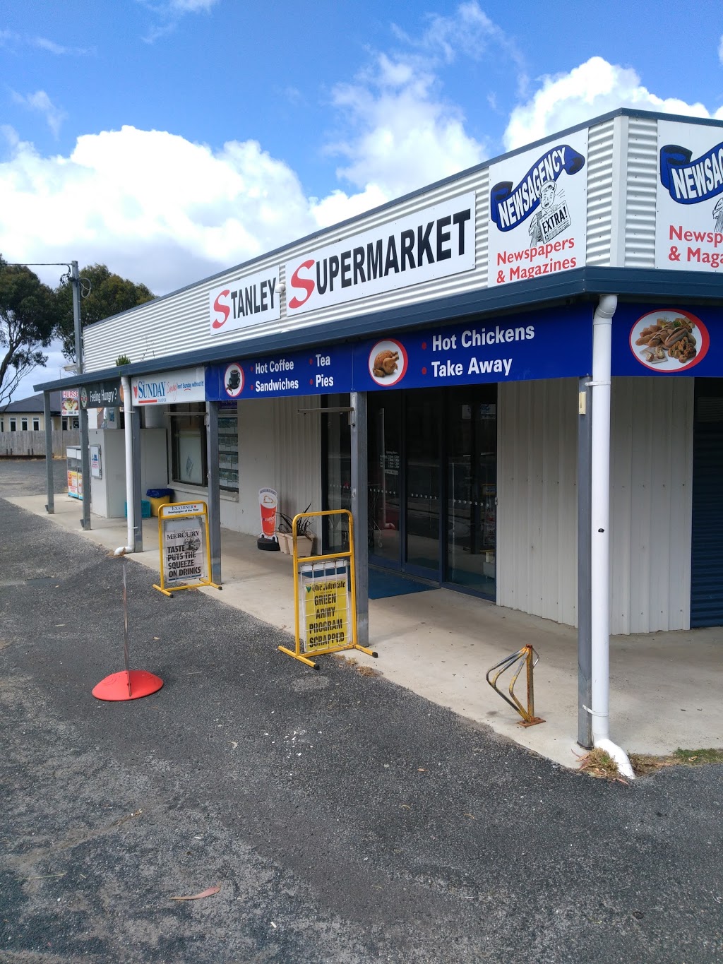Stanley Supermarket And Newsagency | supermarket | 25 Wharf Rd, Stanley TAS 7331, Australia | 0364581263 OR +61 3 6458 1263